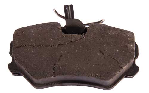 Cracked brake pad