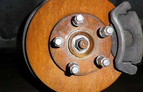 Rust and Disk Contamination